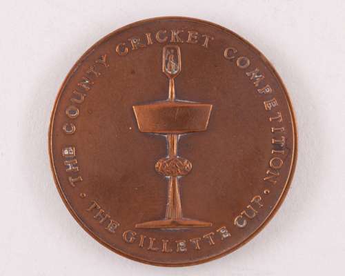 Ian Botham - an original bronze Gillette Cup 1978 Runners-up medal