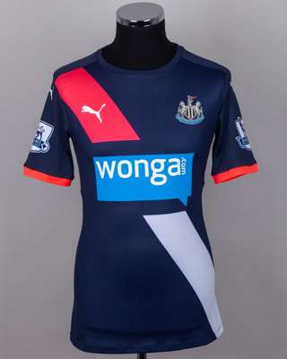 Ivan Toney dark blue No.36 Newcastle United short-sleeved shirt, 2015-16