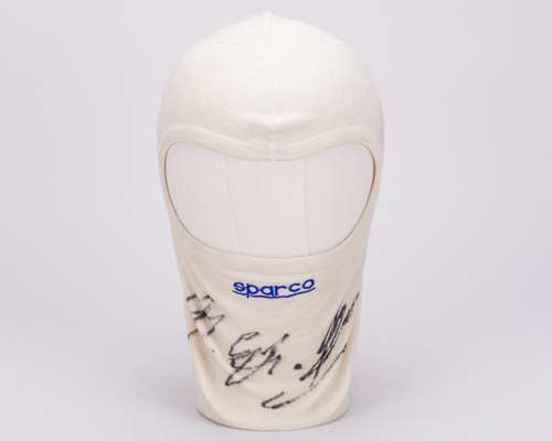 Michael Schumacher 1994 Benetton Signed Used Balaclava