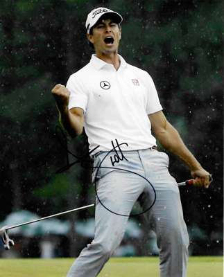 “The Masters” Champions Collection, seven signed action 8 by 10in. photographs from US Masters winners, 
 including Vijay Singh (2000), Charl Schwartz