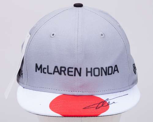 Fernando Alonso Signed McLaren F1 Team Japanese Grand Prix Special Edition Cap - New