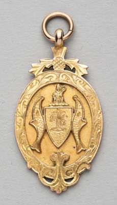 Glasgow Cup winner's medal awarded to Partick Thistle's A. Dixon, 1950-51, 
 obverse with applied crest, reverse engraved GLASGOW CUP 1950-51 PARTICK 