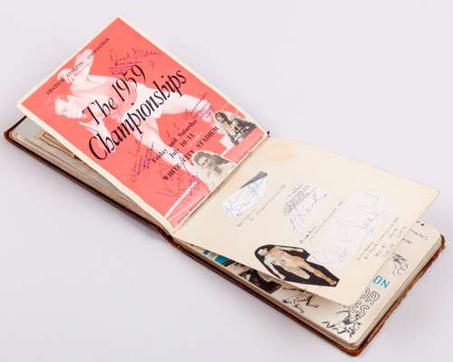 David Hemery's personal autograph book