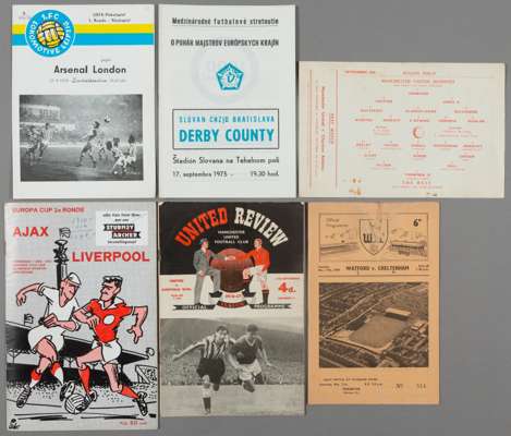 A collection of programmes mainly from the 1950s and 1960s,
 including England home and aways at full and intermediate levels, a good selection of clu