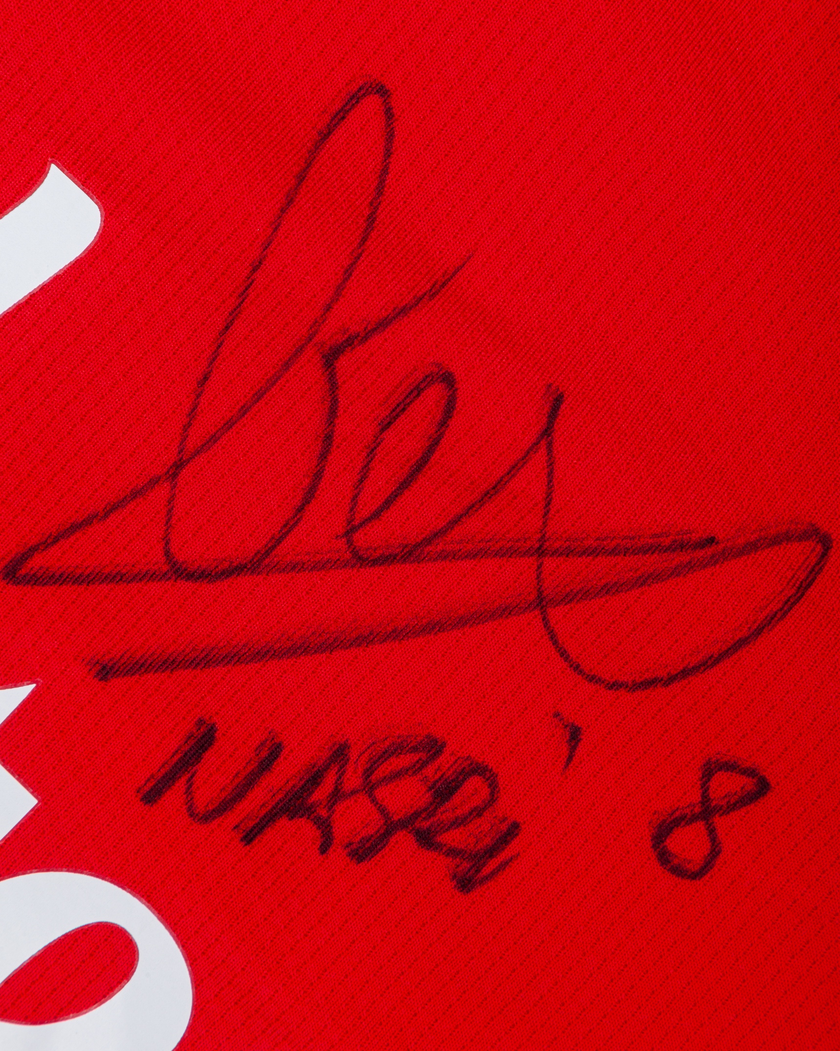 Samir Nasri red No.8 Arsenal Champions League match issued