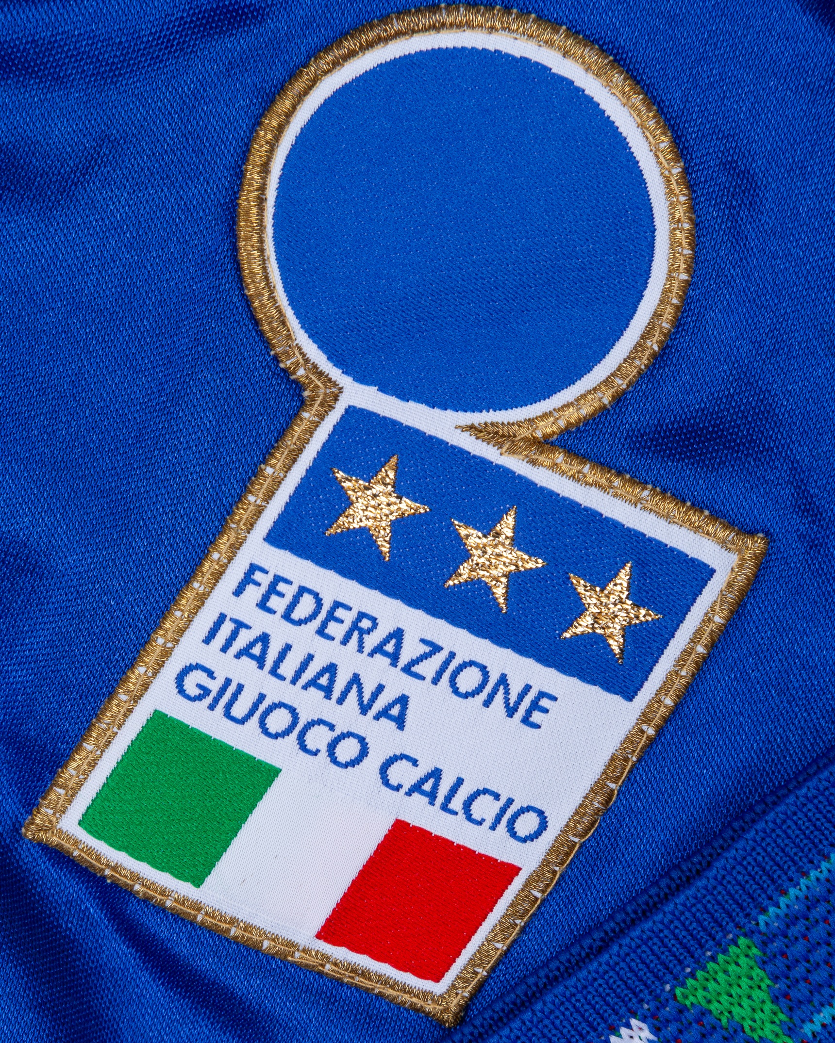 Pietro Vierchwood blue No.5 Italy v. Switzerland match worn short
