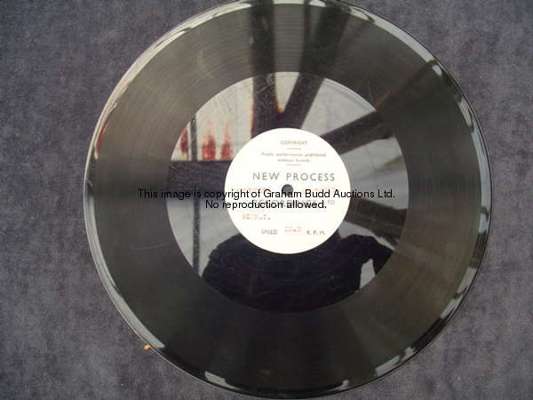 A 33.3 r.p.m recording featuring Roger Bannister and Chris Chataway