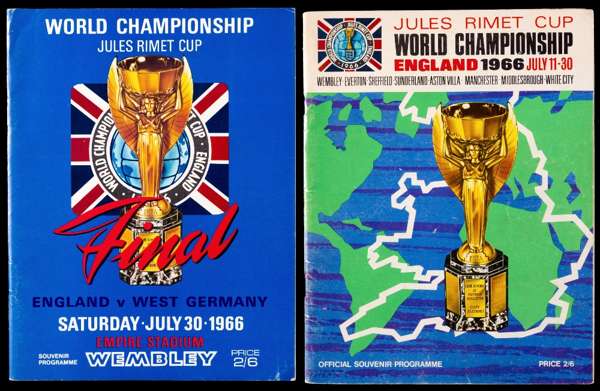 1966 World Cup Final & Tournament programmes (2)