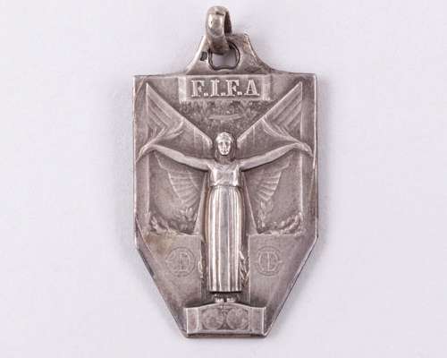 1938 FIFA World Cup Final runners-up medal awarded to an unknown Hungary player