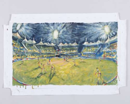 Andy Brown (British 20th Century) IPL Opening 2024, CSK vs RCB