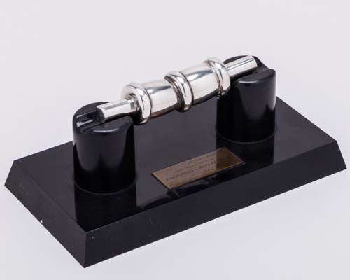 England v. Australia jubilee Test match 1977 silver bail containing scroll of honour