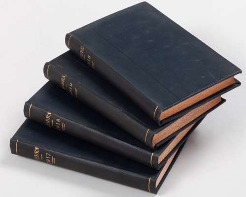 John Wisden's Cricketers' Almanack for 1916 to 1919 inclusive