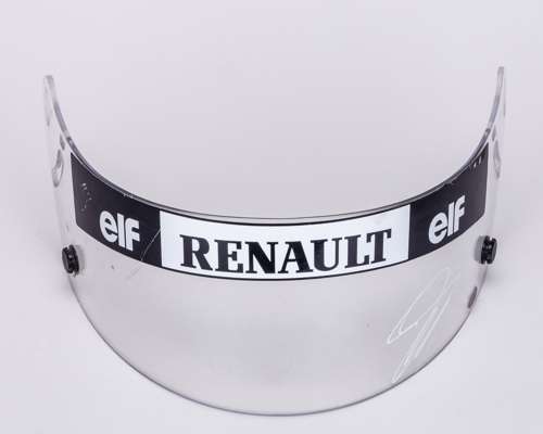 David Coulthard Signed Williams F1 Team Used Visor
