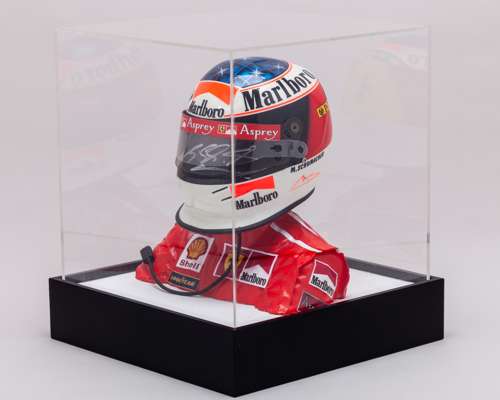 Michael Schumacher 1998 Ferrari Signed 1:2 Scale Helmet