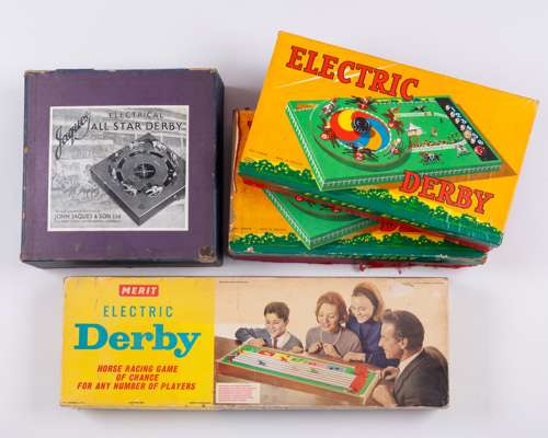 Electrical horse racing games