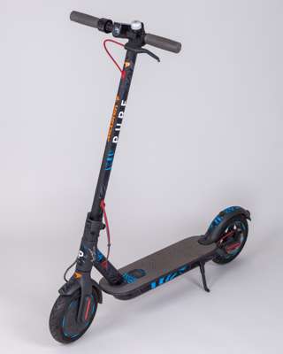 Pure Air Electric Scooter Used by Lando Norris - Signed by Nigel Mansell & Lando Norris