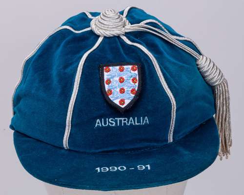 Paul Parker blue England v. Australia international cap, 1990-91