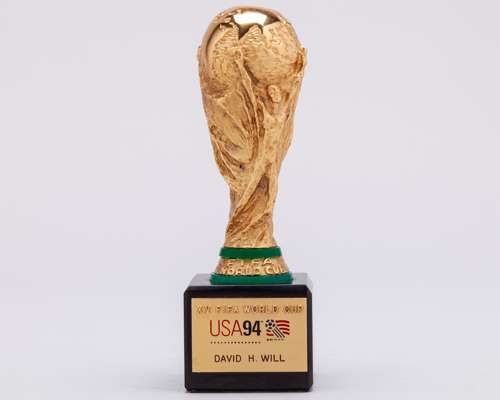 David Will - USA 1994 FIFA World Cup miniature replica trophy awarded to David Will