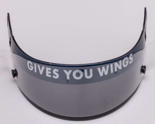 Sebastian Vettel 2007 Toro Rosso Race Used Visor