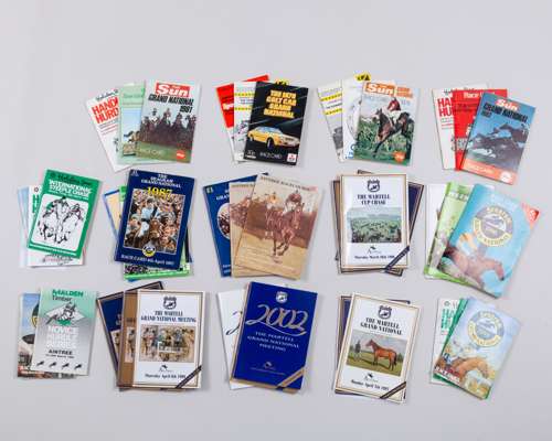 Post-war collection of Grand National Aintree racecards