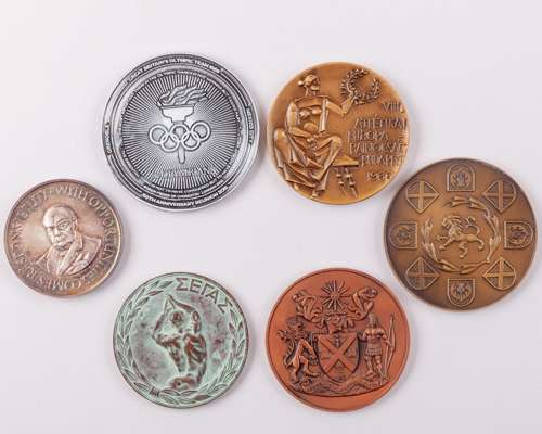 David Hemery a selection of participation and commemorative medals
