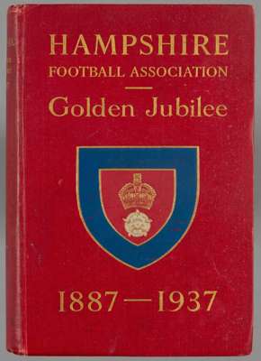 Hampshire Football Association Golden Jubilee 1887-1937 book, complied by W Pickford,
 and covers the history of football in Hampshire from the 1879 B