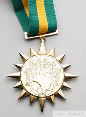 Ex-Pelé Collection: The medal of the Brazilian Football Confederation (CBF) awarded to Pelé