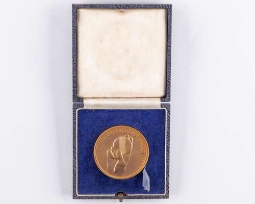 Dickie Bird yellow-metal county cricket Benson and Hedges Cup Final medal, 1979
