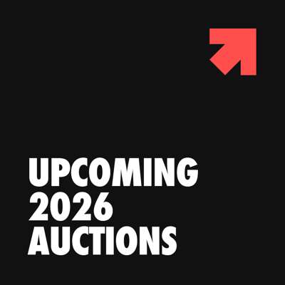 Upcoming Auctions for 2026