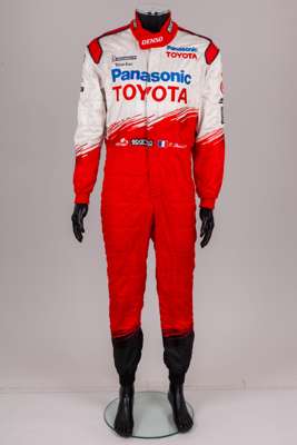 Olivier Panis 2004 Toyota Race Used Suit