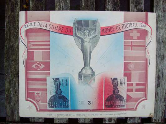 An official 1938 World Cup tournament programme, Revue De La Coupe Du Monde De Football 1938