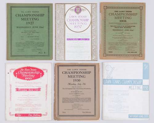A rare 1926 Wimbledon Jubilee championship 1877 - 1926 programme