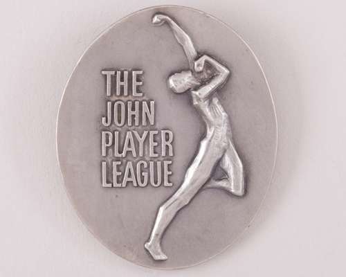 Ian Botham - an original John Player League white-metal Runners-up medal, 1981