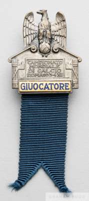1934 Italy World Cup players badge