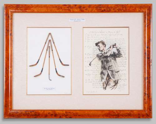 Nick Pearce five miniature golf clubs