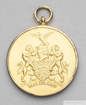 Joanne Broadhurst silver-gilt 2002-2003 F.A. Womens Challenge Cup Runners Up medal
 the obverse inscribed PLAY THE GAME, the reverse inscribed THE FOO