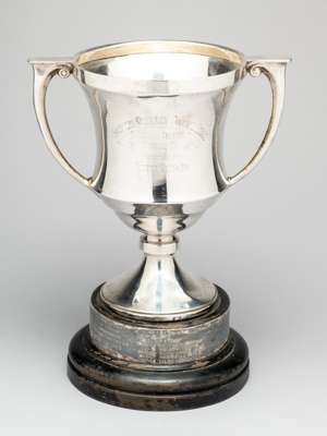 The trophy presented by Victor Sones Esq to be used for the Southern Olympian Football League Senior Section Division III, first played for in season 