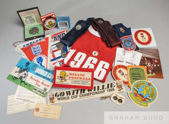 World Cup 1966 England collection of souvenirs