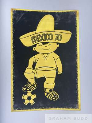 Souvenir poster for the Mexico 1970 World Cup