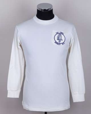 Johnny Giles white No.10 Leeds United v. Chelsea F.A.Cup final match worn shirt, 1970