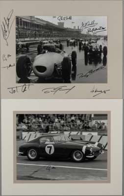 Alan Fearnley, Nigel Mansell World Champion, limited edition print, 
 No.470 of 855, another by Fearnley, Winning Combination, Booby Hamilton signed p