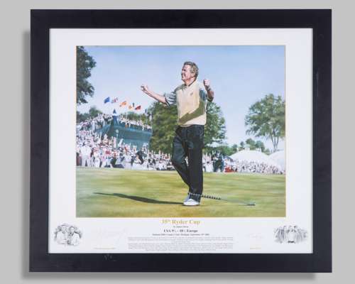 35th Ryder Cup by James Owen autographed print