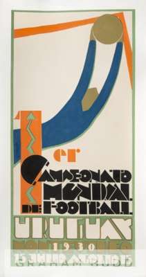 Official 1930 World Cup poster