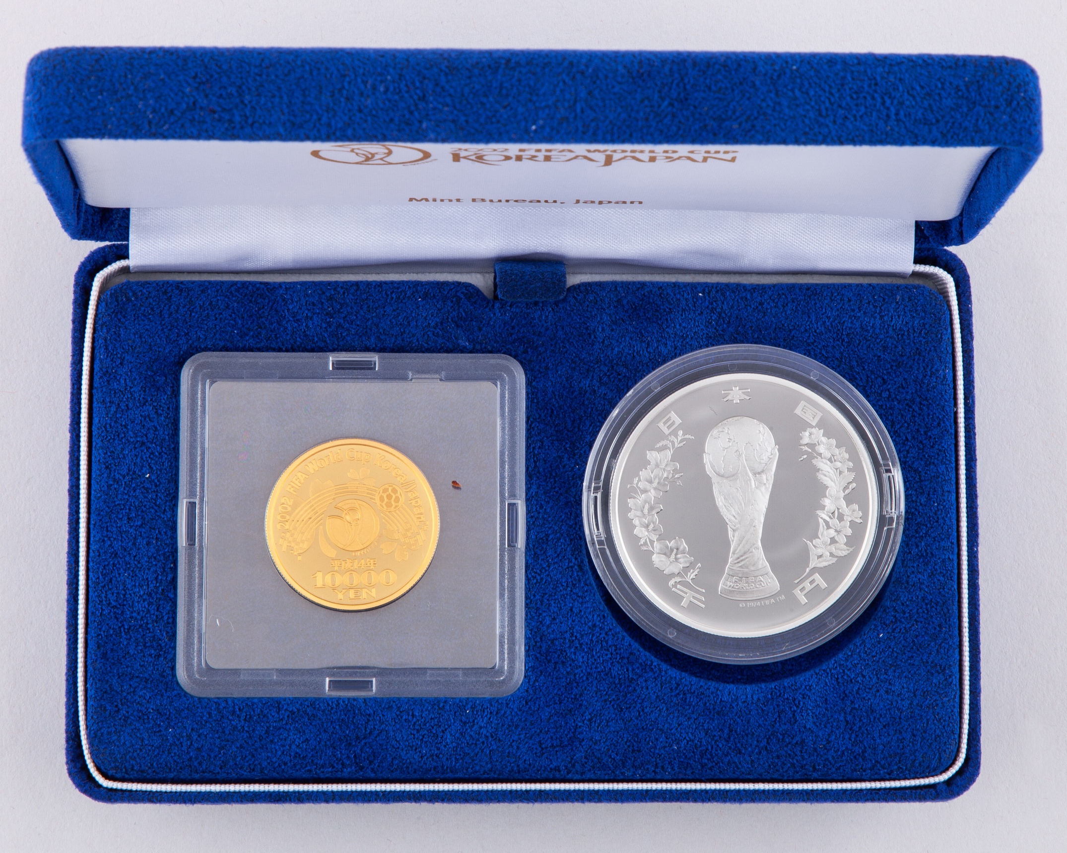 David Will - 2002 FIFA Korea Japan Commemorative gold and silver
