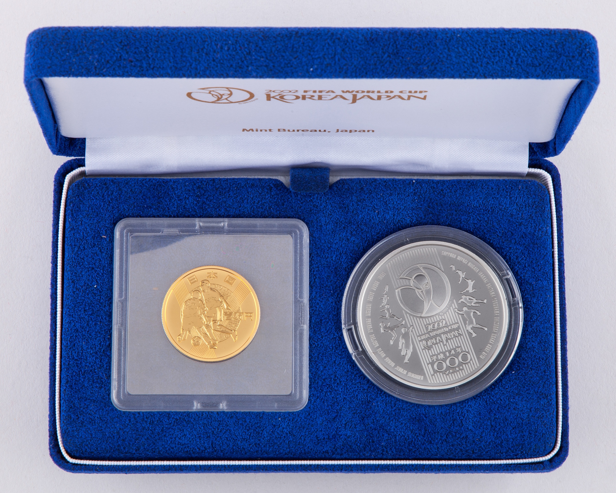 David Will - 2002 FIFA Korea Japan Commemorative gold and silver