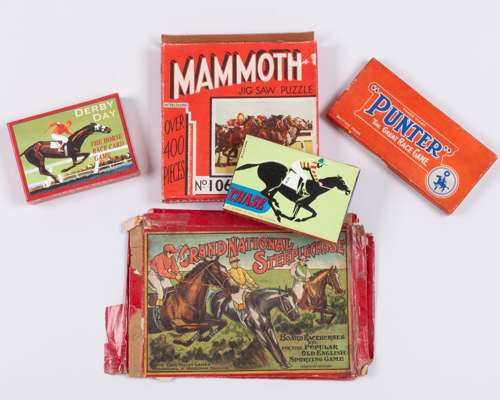 Horse racing games and accessories