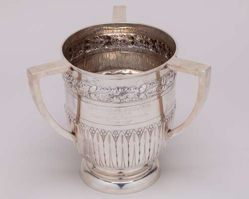 Horse Racing trophy for The Lagos Cup of 1895