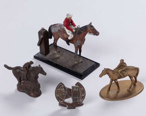 A miscellany of horse racing collectibles