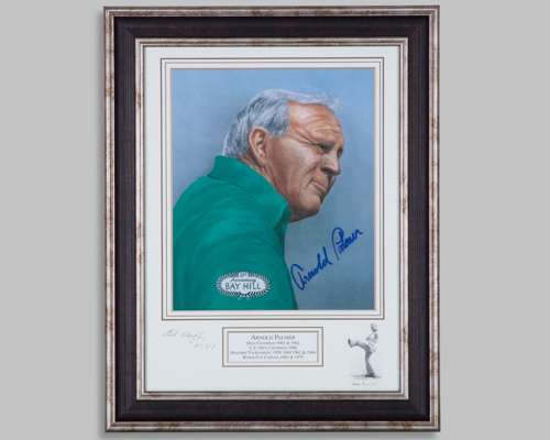 Bill Waugh (20th Century Contemporary) Arnold Palmer at Bay Hill, 20th Anniversary