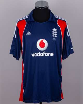 Steve Harmison Match Issued England ODI Shirt 2008-09 - Signed